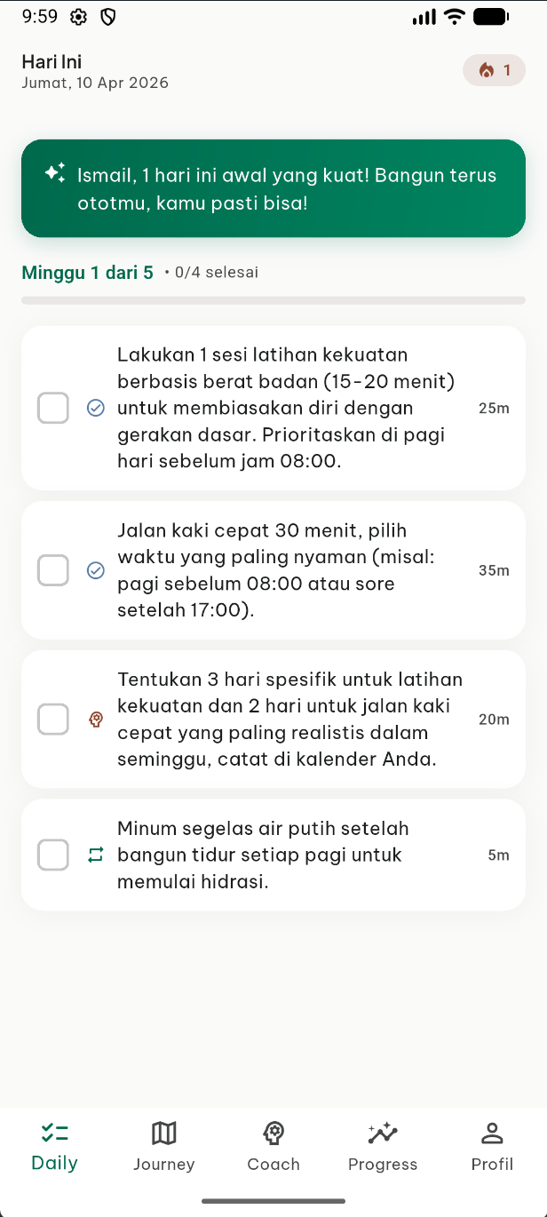 Goalify Screenshot 5
